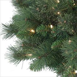 Puleo International 6.5ft. Pre-Lit Artificial Christmas Pine Tree