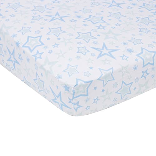 MiracleWare(R) Crib Sheet - Blue Stars - image 