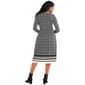 Womens Luxology Long Sleeve Side Buckle Sheath Dress - image 2