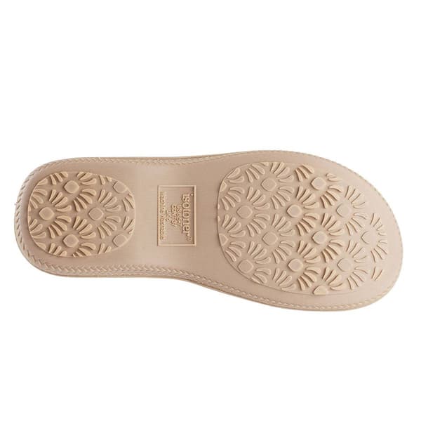 Womens Isotoner Eyelet Shield Thong Slippers