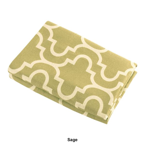 Superior Cotton Flannel 2pc. Trellis Pillowcase Set