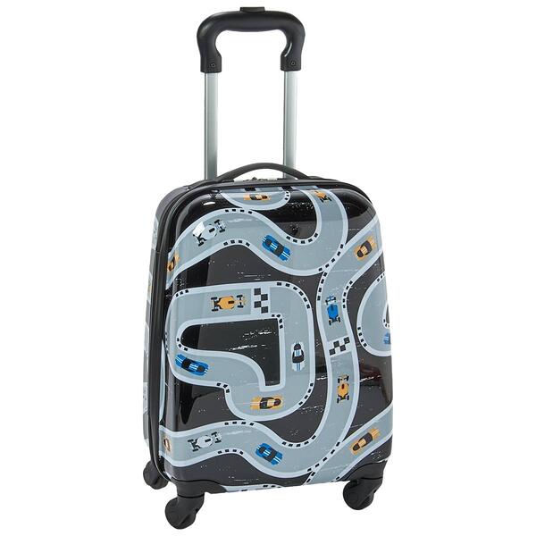 Kids Solite 18in. Racetrack Spinner Carry-On - image 