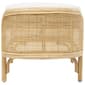 9th & Pike&#174; Natural Brown Rattan Bench - image 5