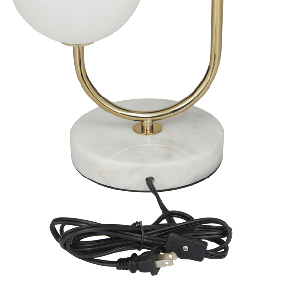 9th & Pike® Contemporary Gold Metal Table Lamp