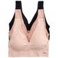Plus Size Nautica 3pk. Seamless Lounge Bras NT1583-3PK - image 2