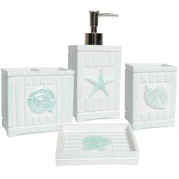Sweet Home Collection Beach Shells Lotion Pump/Soap Dispenser