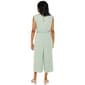 Womens Connected Apparel Sleeveless Tie Waist Jumpsuit - image 3