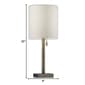 9th & Pike® 22in. Antiqued Brass Metal Cylinder Table Lamp - image 4