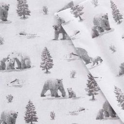 Freshfolds Premium Cotton Flannel Polar Bears 4pc. Sheet Set