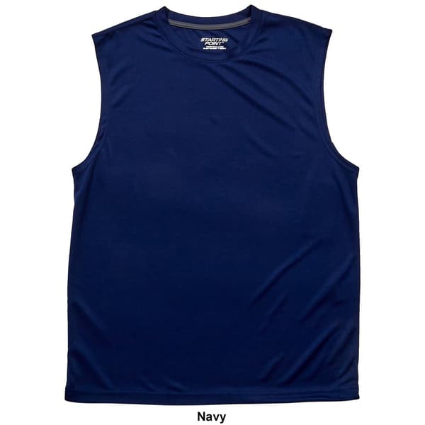 Mens Starting Point Sleeveless Performance Tee