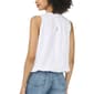 Womens Cece Sleeveless Pleated Neck Bubble Blouse - image 2