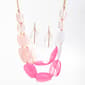 Ashley Cooper(tm) Two Row Tonal Pink Necklace & Earring Set - image 1
