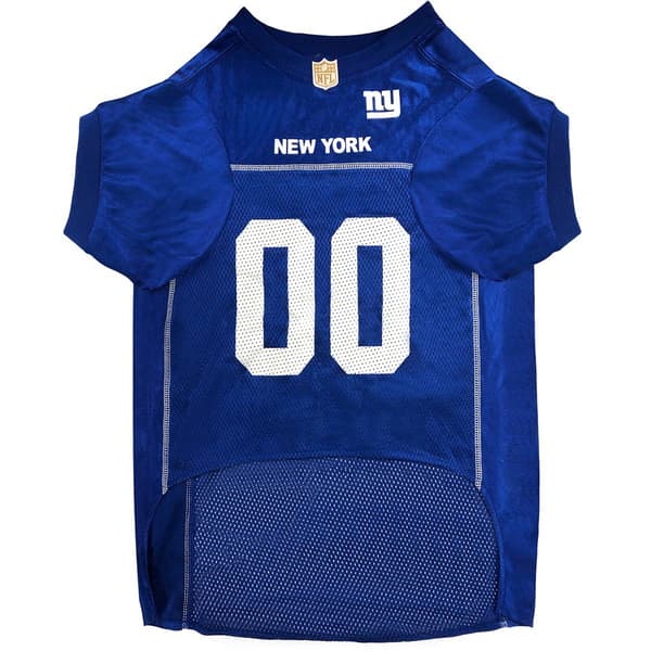 NFL New York Giants Mesh Pet Jersey - image 