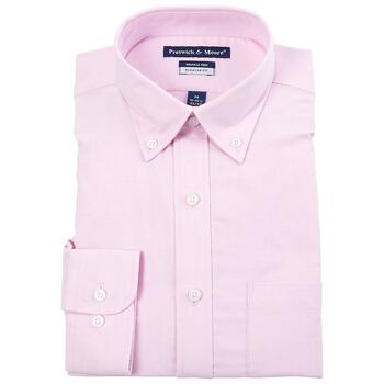Mens Preswick & Moore Oxford Dress Shirt - Pink - Boscov's
