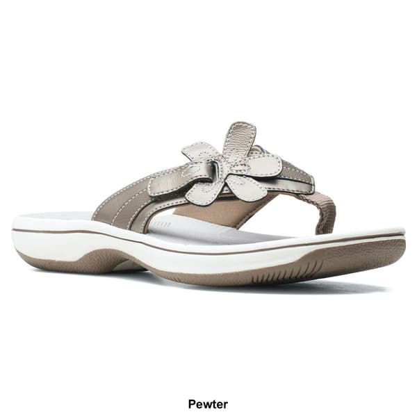 Womens Clarks® Cloudsteppers™ Brinkley Flora Flip Flops