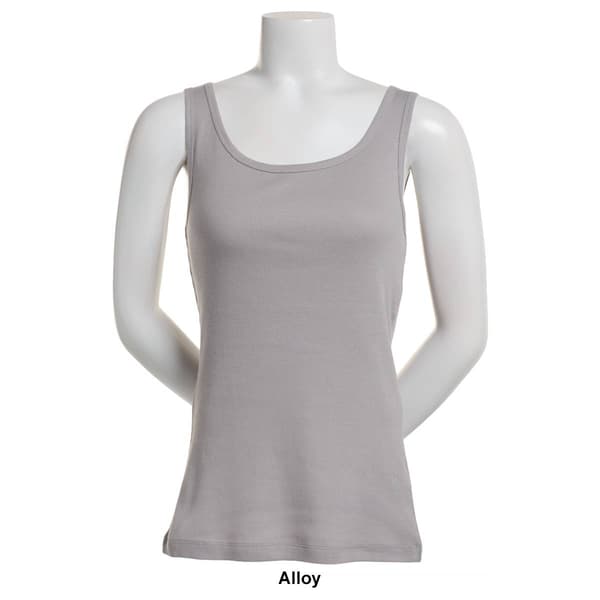 Womens Architect&#174; 2x2 Ribbed Solid Tank Top