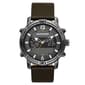 Mens Skechers Gunmetal Leather Strap Watch - SR5159 - image 1