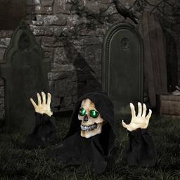 Northlight Seasonal 8in. LED Grim Reaper Outdoor Decor