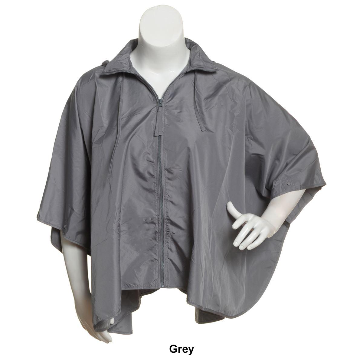 Womens Capelli New York Solid Rain Cape