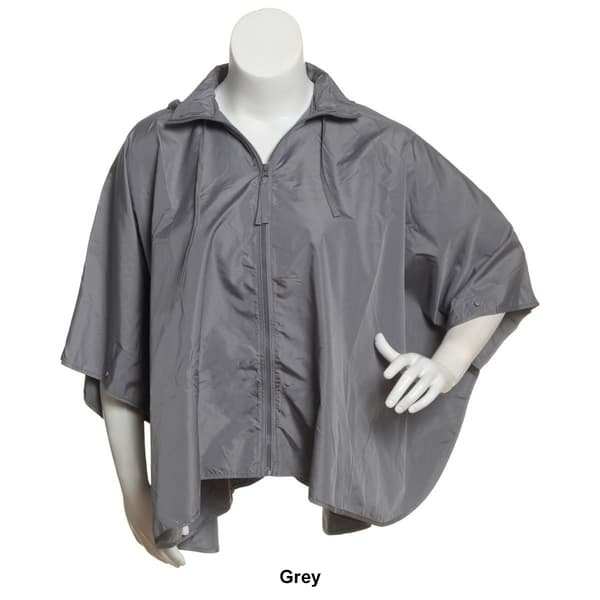 Womens Capelli New York Solid Rain Cape