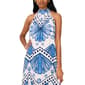 Womens MSK Sleeveless Challis Halter Neck Midi Dress - image 4