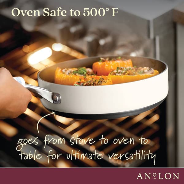 Anolon&#174; Achieve 10pc. Hard Anodized Nonstick Cookware Set