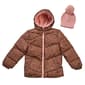 Girls (4-6x) Pink Platinum(R) Leopard Print Puffer Coat - image 1