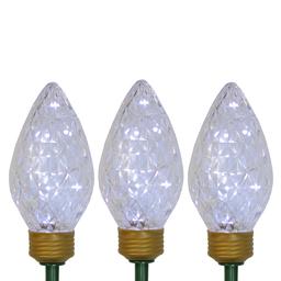 Northlight LED Lighted C9 Style Christmas Pathway Lawn Stakes
