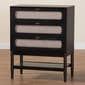 Baxton Studio Shirin Mid-Century Wood 3-Drawer Chest - image 8
