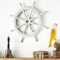 9th & Pike&#174; Coastal Ship Wheel Wall Decor - image 2