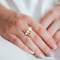 Gemstone Classics™ Yellow Plated Sterling Silver Pearl Ring - image 5