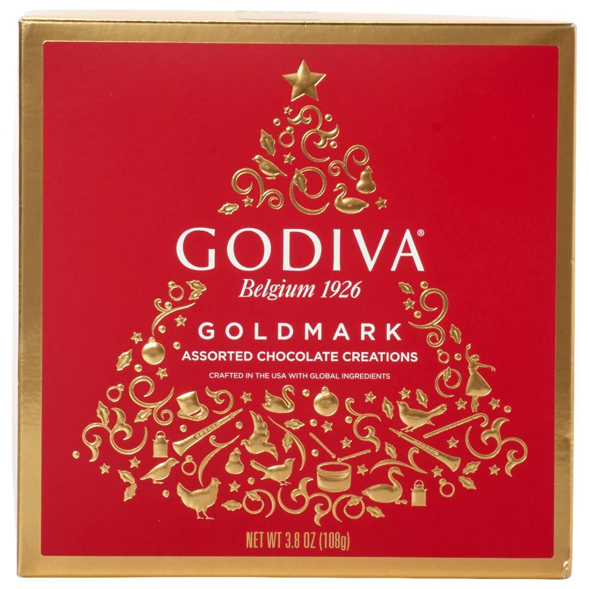 Godiva Goldmark 9pc. Holiday Assorted Chocolate Gift Box