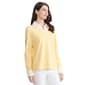 Womens Jones New York Long Sleeve Eyelet Trim Two In One Sweater - image 3