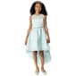 Girls &#40;7-16&#41; Rare Editions Floral Stretch Lace High Low Dress - image 1