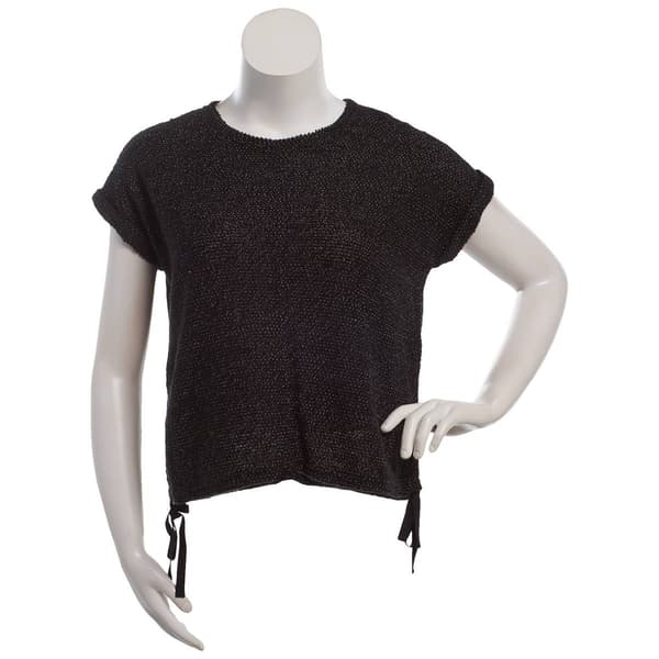 Plus Size Robert Louis Extended Sleeve Cinch Popcorn Sweater