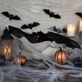 Northlight Seasonal 30in. Hanging Halloween Bat Decoration