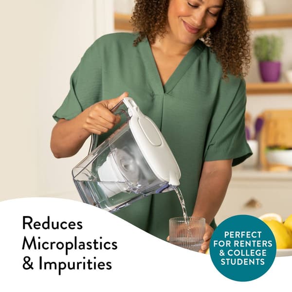 Aqua Optima Water Filter Pitcher w/ with 1 Evolve+ Filter