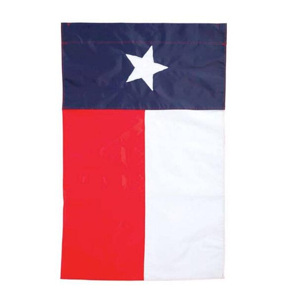 Evergreen Texas State Flag Garden Applique Flag - image 
