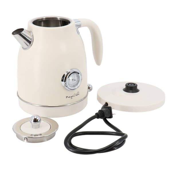 MegaChef Electric Tea Kettle & Toaster Combo