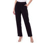 Womens NY Collection Pull On Button Faux Pocket Scuba Pants - image 1