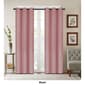J&V Textiles Denver Embossed Blackout Grommet Curtain Panels - image 4