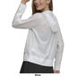 Womens DKNY Sport Chintz Honeycomb Mesh Full Zip Hoodie - image 2