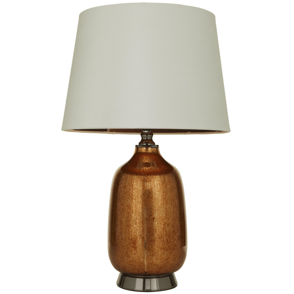 9th & Pike® Modern Copper Glass Table Lamp