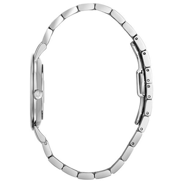 Mens Bulova Classic Diamond Accent Slim Bracelet Watch - 96P183