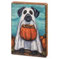 Primitives By Kathy Ghost Dog Block Sign - image 2