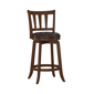 HH2 Home Presque Isle Cherry Wood Counter Height Swivel Stool - image 2