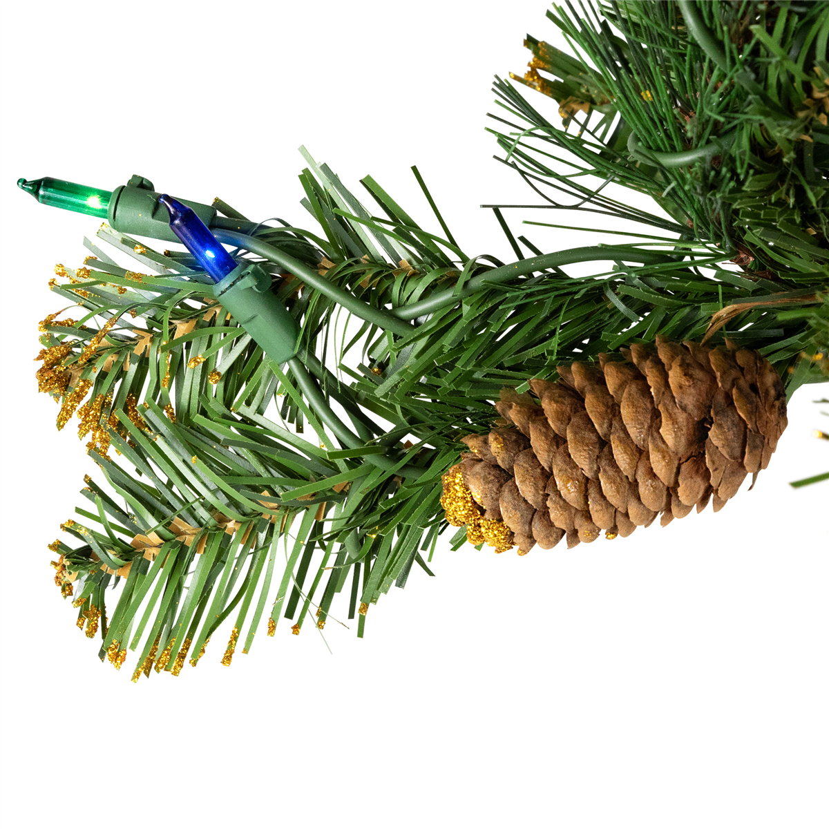 Northlight 4.5ft. Pre-Lit Yorkville Pine Pencil Christmas Tree
