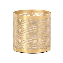 9th & Pike® Gold Iron Glam Geometric Pencil Holder