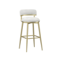HH2 Home Jaxon Metal & Upholstered Swivel Adjustable Height Stool - image 2