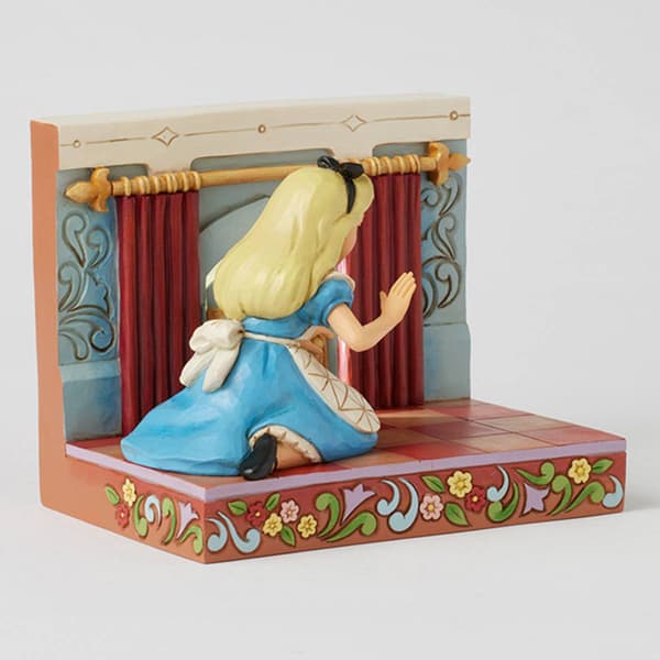 Jim Shore Disney Traditions Alice in Wonderland LED Door Figurine